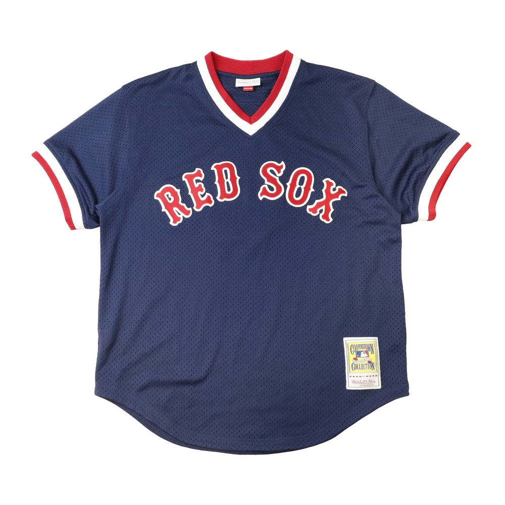 Vintage Mitchell & Ness Red Sox Mesh Jersey Size 44